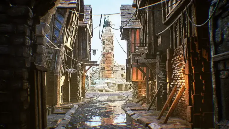 Medieval Town Street Environment Kit Medieval Town Street Environment Kit