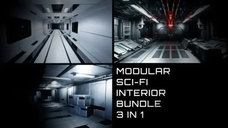 Modular Sci-Fi Interior Bundle Modular Sci-Fi Interior Bundle