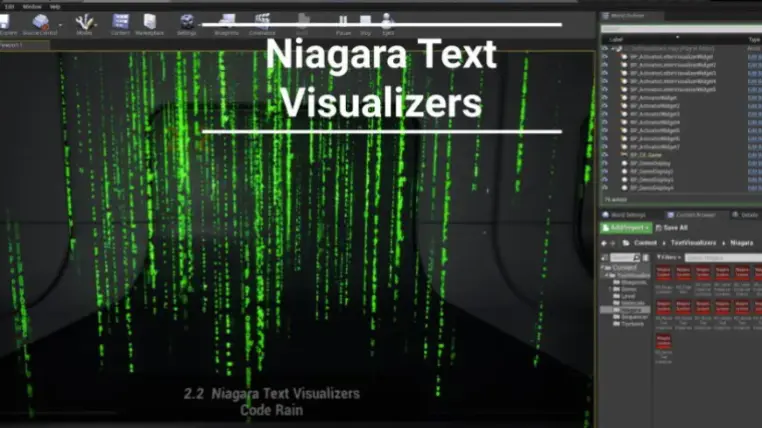 Niagara Text Visualizers Niagara Text Visualizers