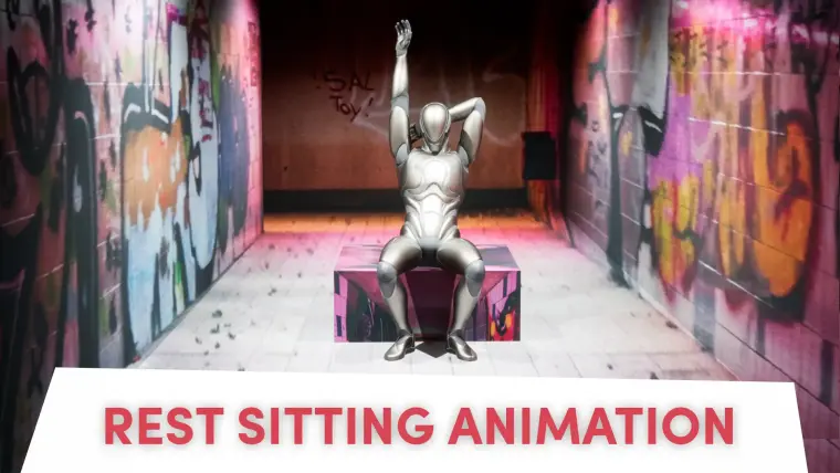 Rest Sitting Animation Rest Sitting Animation