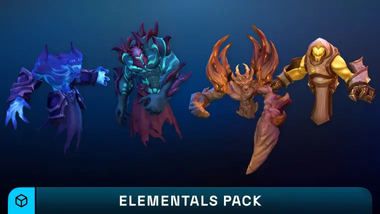 Stylized Fantasy Elementals Pack #2