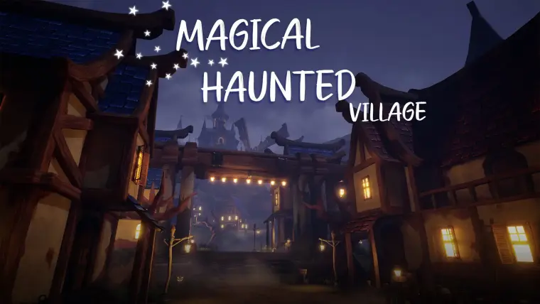 Stylized Magical Haunted Village ( Magic Haunted Haunted Village Stylized City ) Stylized Magical Haunted Village ( Magic Haunted Haunted Village Stylized City )