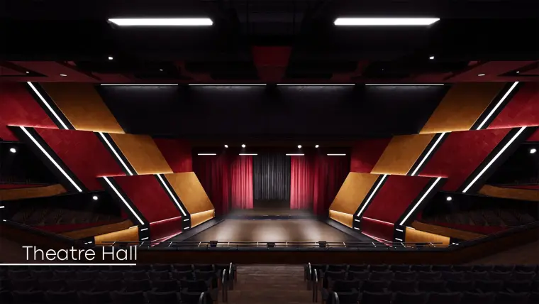 Theater Hall Environment ( Theater Concert Cinema Hall Exhibition Meeting 3d )