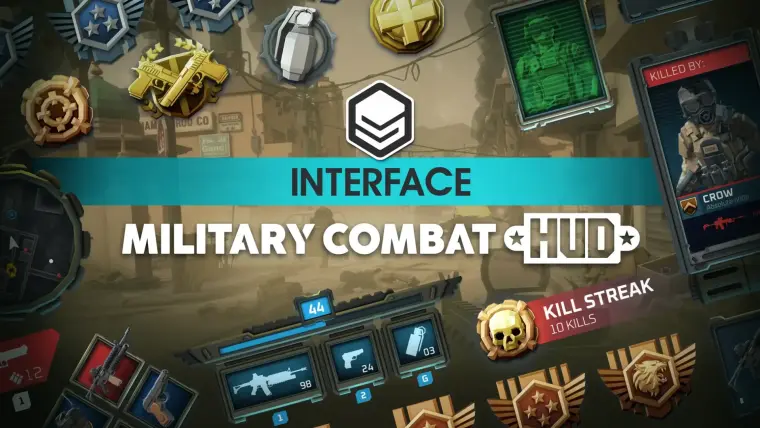 INTERFACE - Military Combat HUD INTERFACE - Military Combat HUD