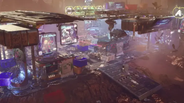 Sci-Fi Fruit Market - Nanite