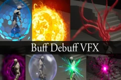 Buff and Debuff VFX ( Include Sun ,Bubble, Tentacle )