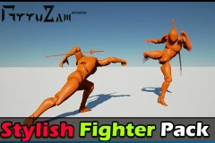 Powerful Fighter Pack(Can be used with my Sword Pack)