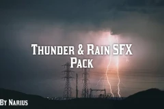 Thunder & Rain SFX Pack