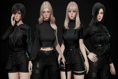 Techwear Girls