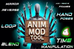 ANIM MOD TOOL [Animation Modifier: blend, mirror, reverse Animations and Mocap]