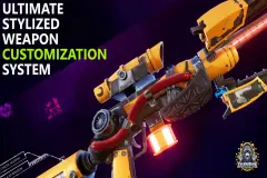 Ultimate Weapon Customization System + Stylized Futuristic Set