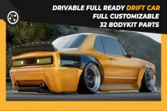 Drift Car Mamba - Drivable and customizable