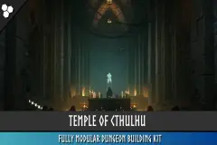 Modular Dungeon: Temple Of Cthulhu (Dungeon, Modular Dungeon, Temple, Dungeons)