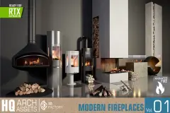 HQ Fireplaces Vol. 1
