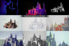 Dynamic Sketch Post-Process Material