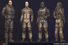 Futuristic Soldier