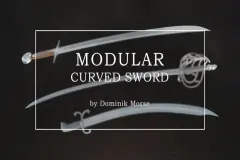 MODULAR CURVED SWORD