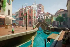 Stylized Italian Town ( Village Italian Town Stylized Italian Village Stylised )
