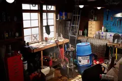 Abandoned shed