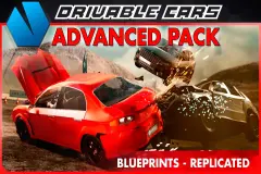 Drivable Cars Advanced: Multiplayer Vehicle Damage System