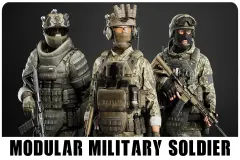 Modular Military Character
