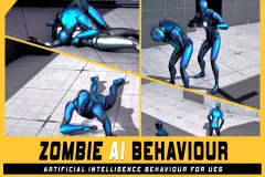 Zombie AI Behaviour (Support Multiplayer)