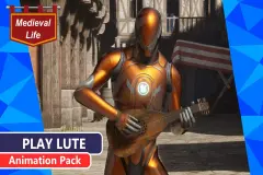 MC Play Lute Animation Pack