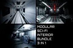 Modular Sci-Fi Interior Bundle