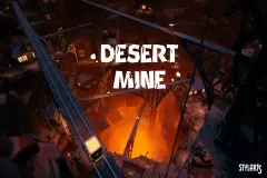 Stylized Desert Mine ( Stylized Stylised Sand Mine Dungeon Desert Desert Mine )