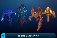 Stylized Fantasy Elementals Pack #2