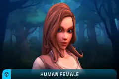 Stylized Modular Human Female