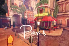 Stylized Paris Street ( Stylized , Street , Stylised )