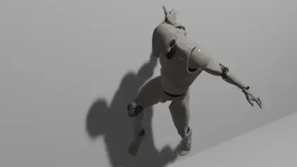 Multiplayer ready wallrunning Third person Template