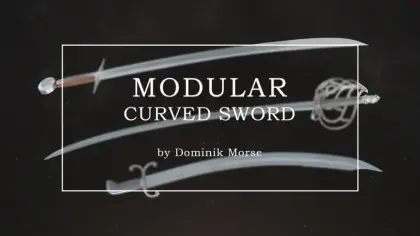 MODULAR CURVED SWORD