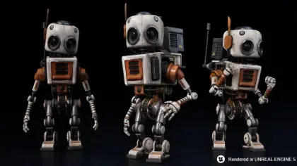 Robot Robbie 01