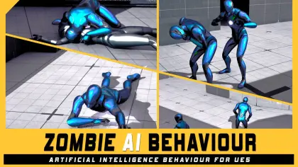 Zombie AI Behaviour (Support Multiplayer)