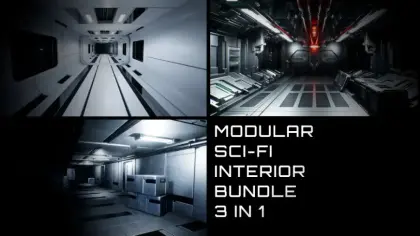 Modular Sci-Fi Interior Bundle